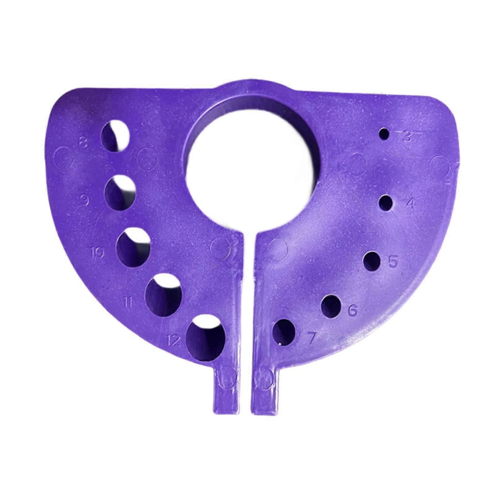 Drill Sharpener Replace 10 Holes Precision Portable Drill Grinding Attachment Purple