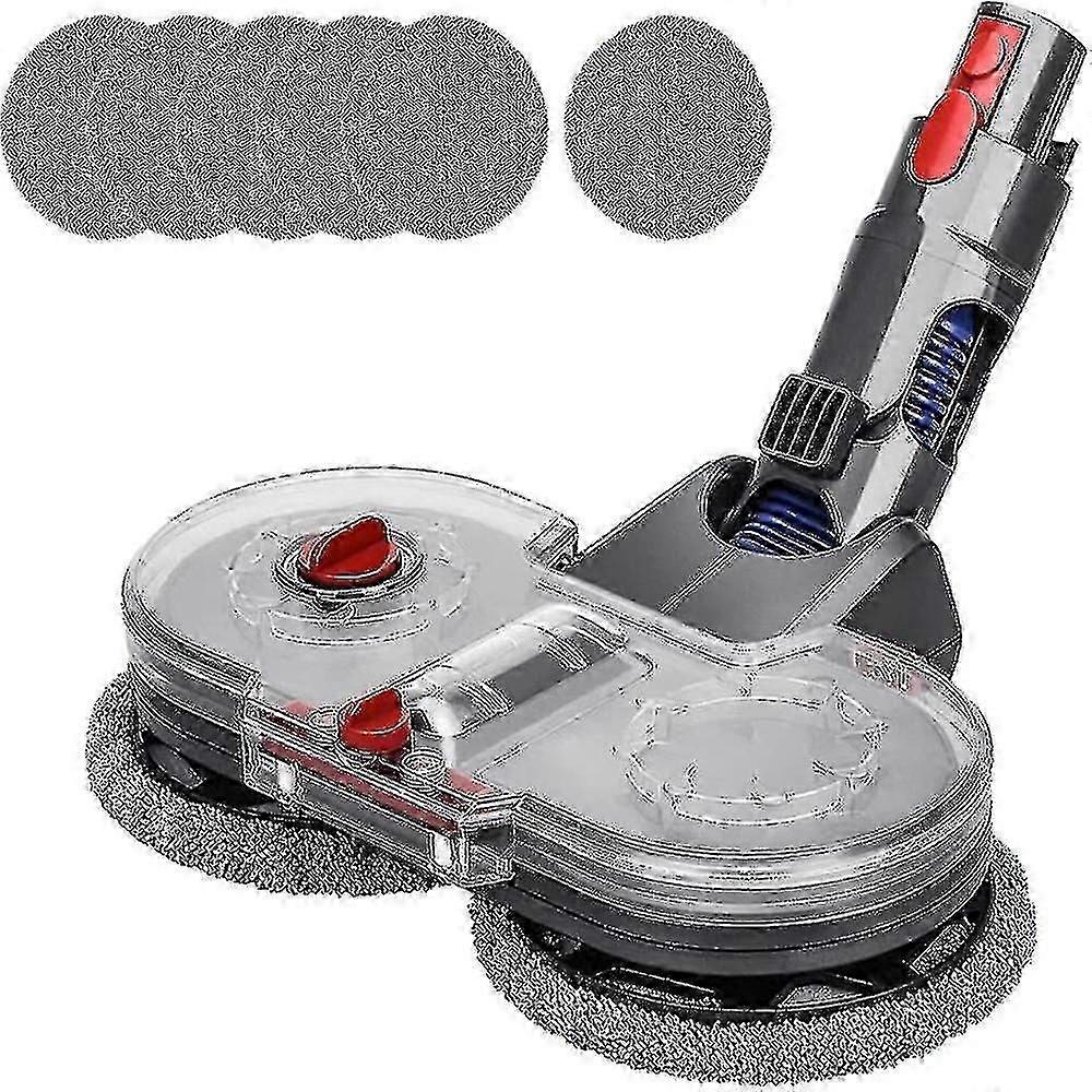 Elektrisk moppefeste for Dyson V7 V8 V10 V11 V15 støvsuger, våt og tørr Dyson-mopp og Moppin Fk