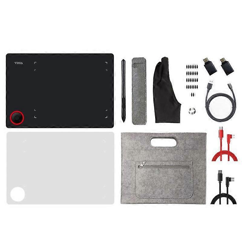 VINSA T608 Can Connected To Mobile Phone Hand-Painted Board, Style: Package 2