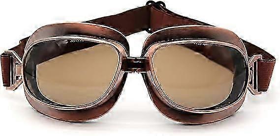 SBSG Vintage Aviator Goggles Motorcycle Goggles