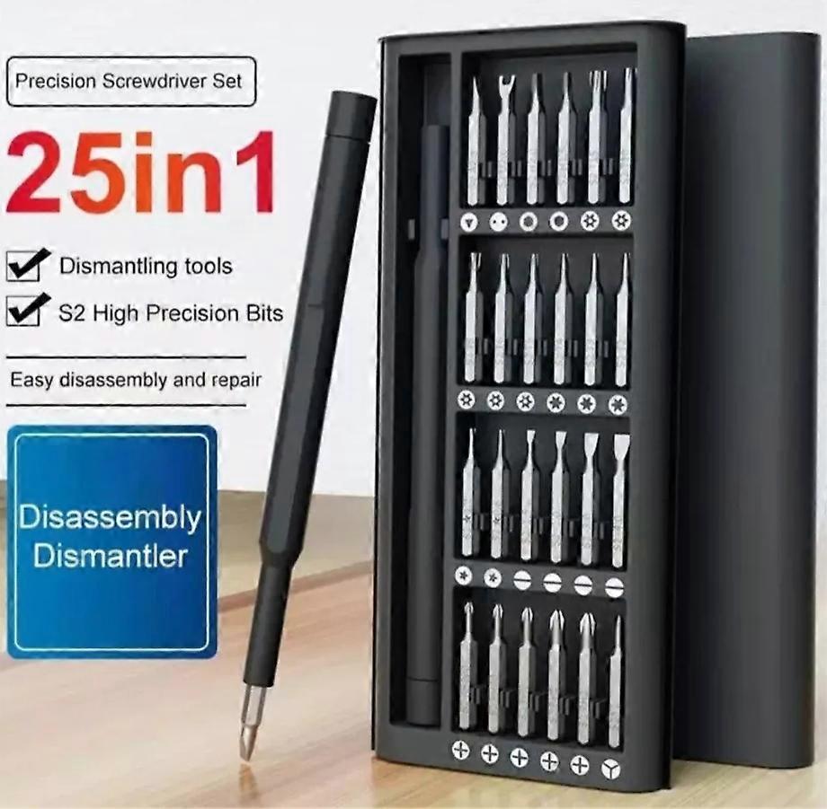 25 in 1 Magnetic Precision Screwdriver Set Computer Pc Phone Repair Tool Kit