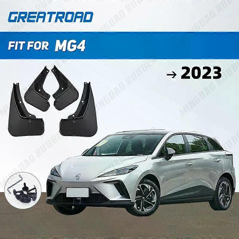 Exquisite For MG 4 2022 2023 2024 Mud Flaps Splash Guard Mudguards MudFlaps Front Rear Fender Auto Styline Car Accessories