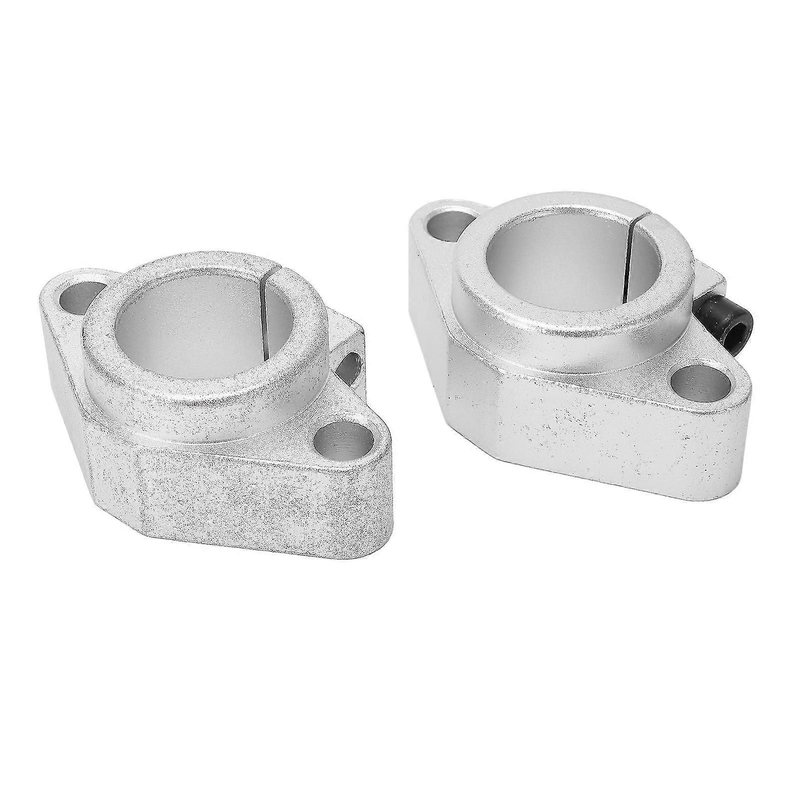 2Pcs Linear Shaft Holder Motion Rail Guide Support CNC Router Clamping SHF35 for 35mm Dia