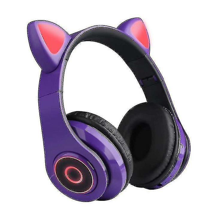 Colorful Luminous Cat Ear Wireless Bluetooth Headset With Hi Fi Ste |  Fruugo CH