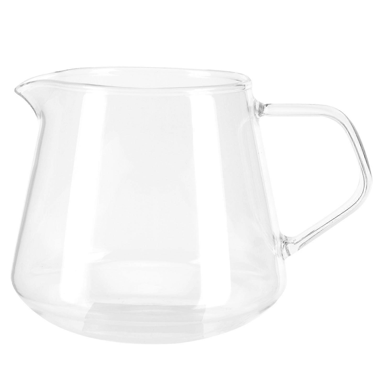 High Borosilicate Glass Anti-Scalding Sharing Cup 12oz for Hot and Cold Beverages, Dishwasher Safe, Double-Wall Insulation