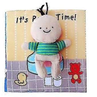 Baby Book Soft Cloth Books Tout-petit Nouveau-né Apprentissage précoce Développer La connaissance lecture Puzzle Livres Jouets