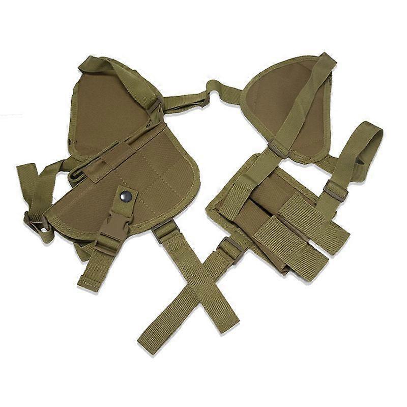 2025新しいガンホルスター-大型の拳銃にコンパクトにフィットします隠されたキャリーショルダーホルスター、マガジンポーチ付き男性用ギフトタイプ2