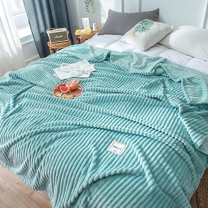 Big Blanket Four Seasons Bed Sheet Warm Bed Sheet Milk Fleece Blanket Thin Section Single Coral Fleece Sofa Blanket