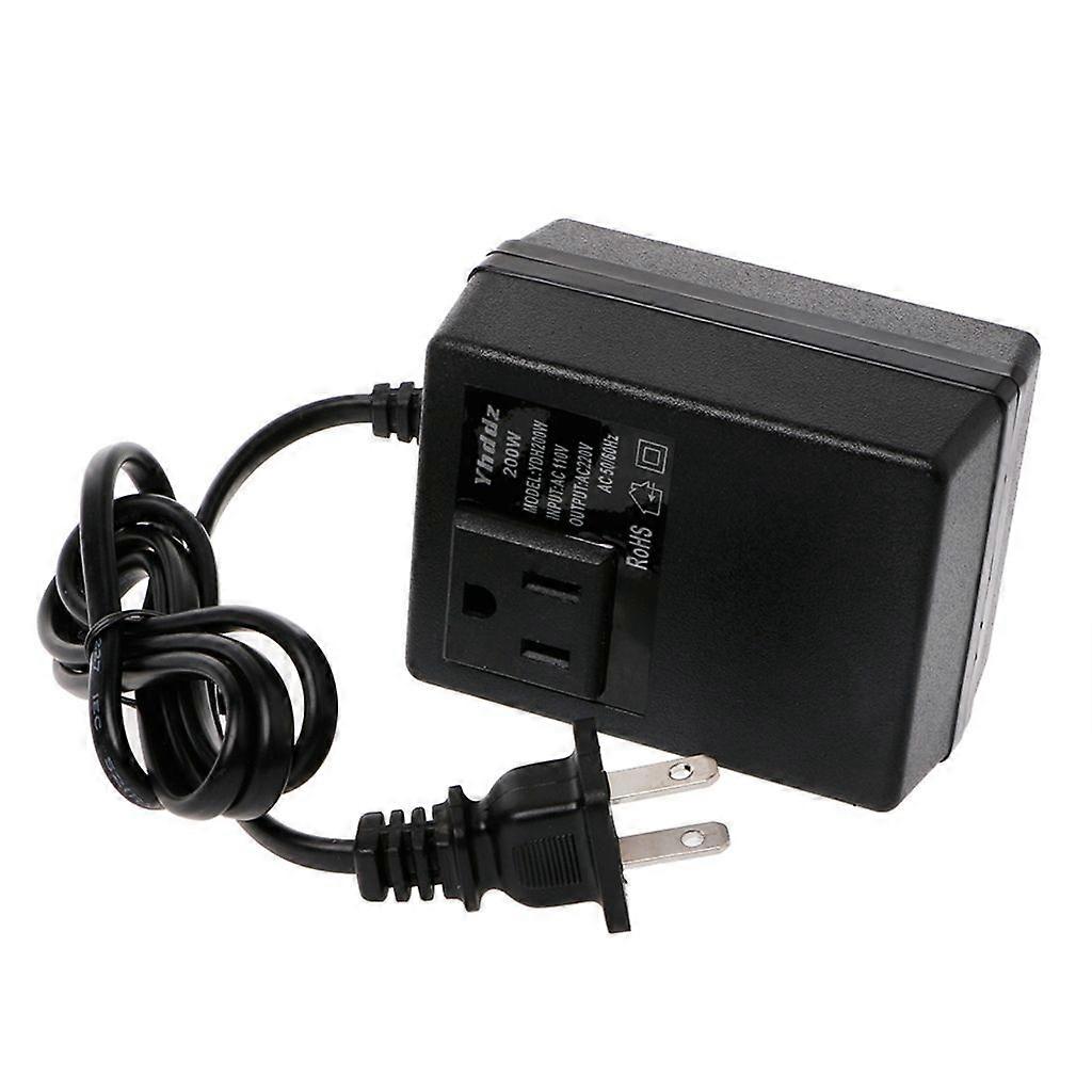 EI Type 200W Power Adapter US Plug Moeiteloze Voltages Conversie Efficiënt