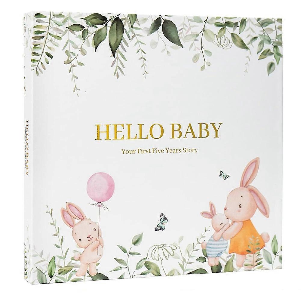 Baby Memory Book Animal Keepsake Record Growth Journal Hand Account-A