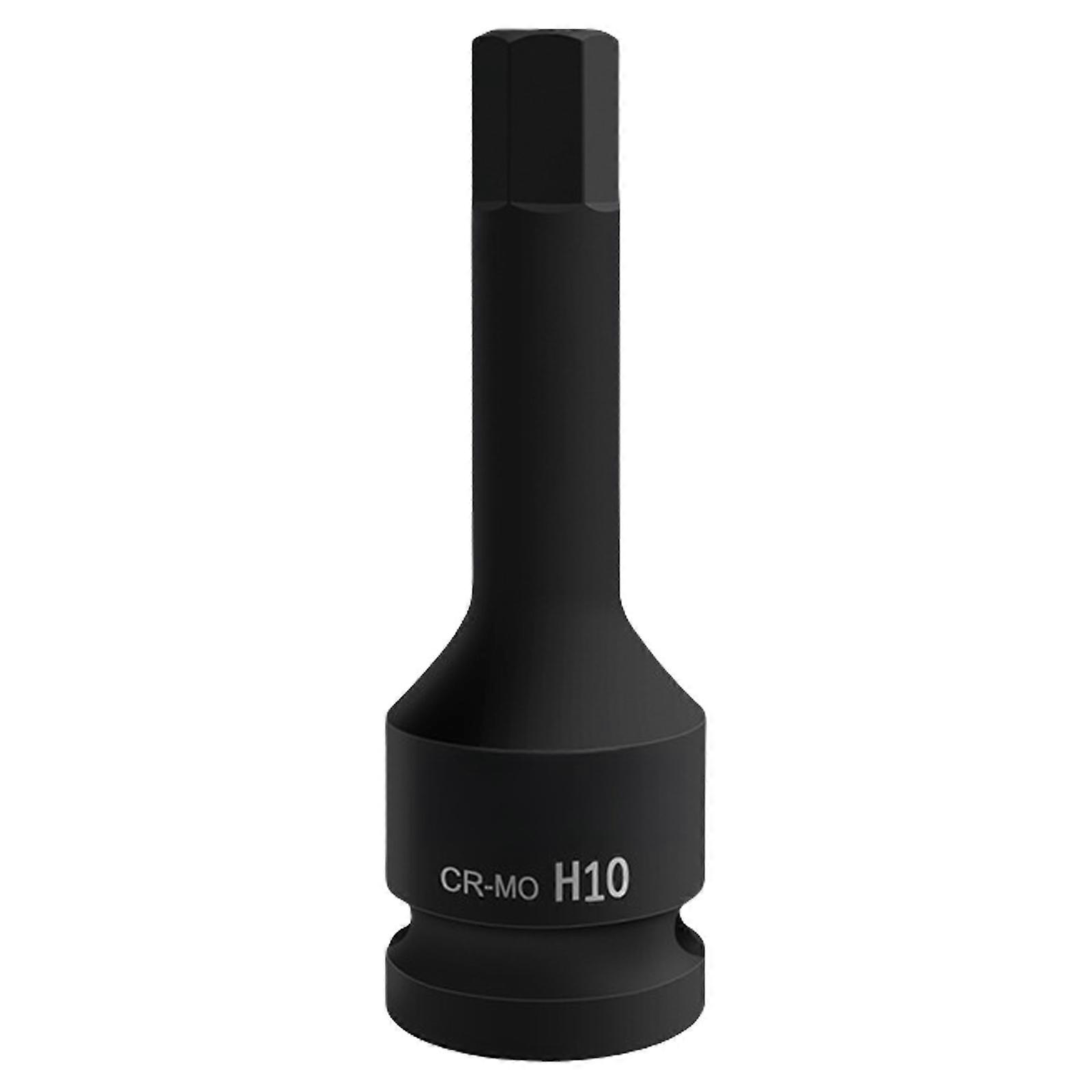 Durability 22mm Hex Impact Bit Socket 1/2Inch Drive Chrome Molybdenum Steel for High Torques Applications for Mechanics