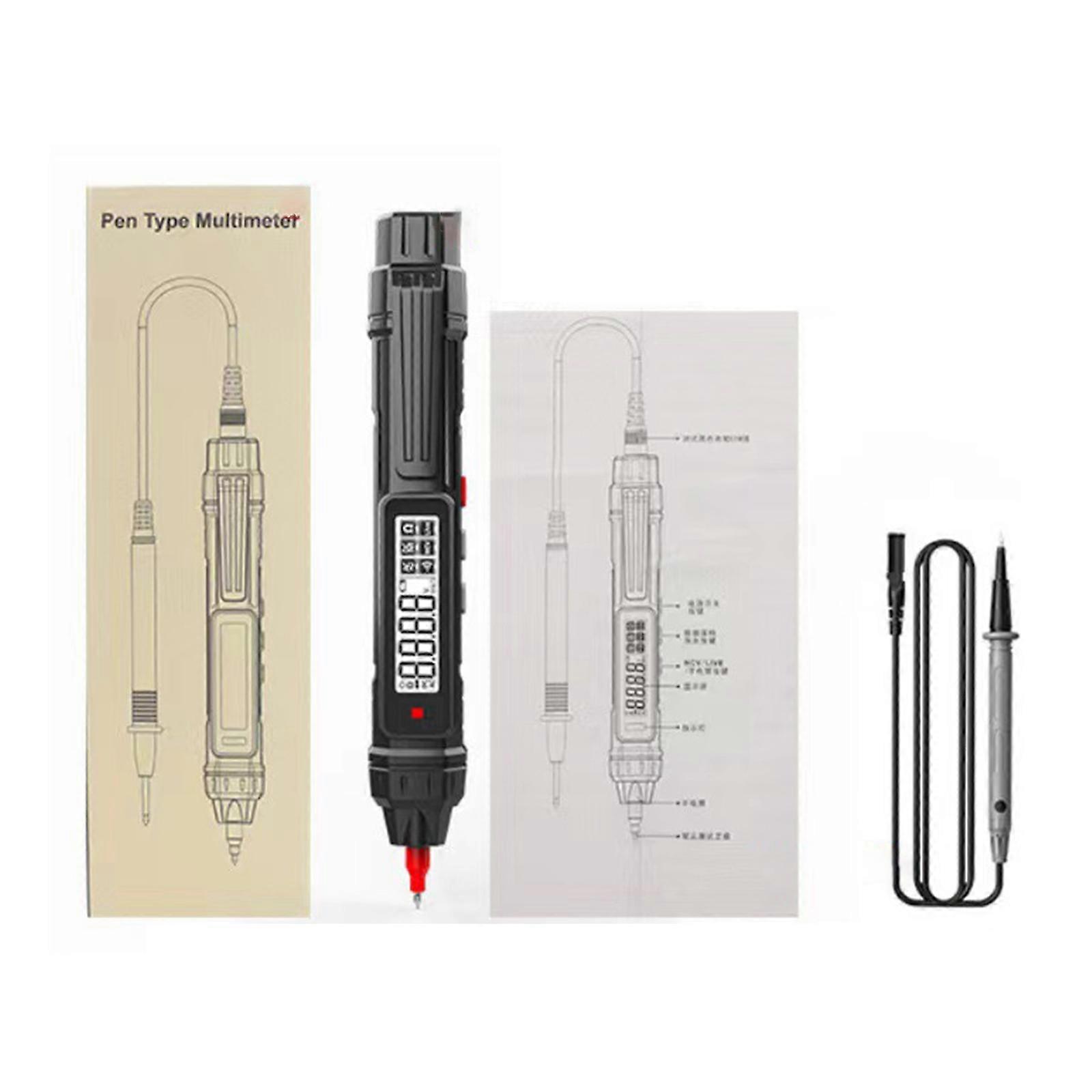 Multifunction  Digital Multimeter Compact Pen Style Multimeter Electrical Tester Device for Testing Circuits Batteries & Wire