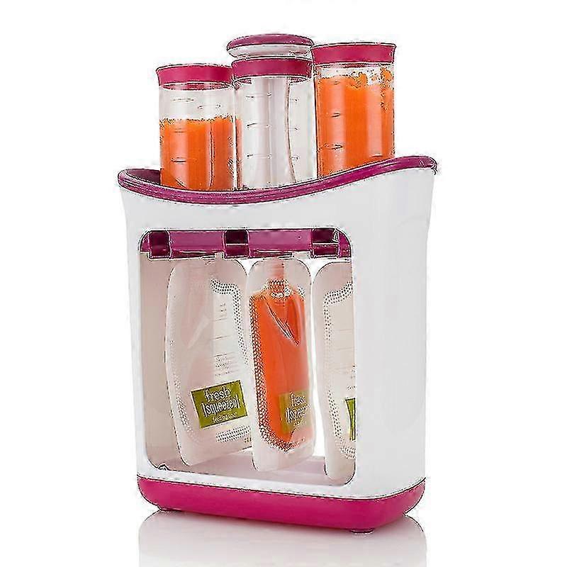 Children's Fruit Paste Home Kitchen Separator Squeeze Maker Including Storage Bags hwy