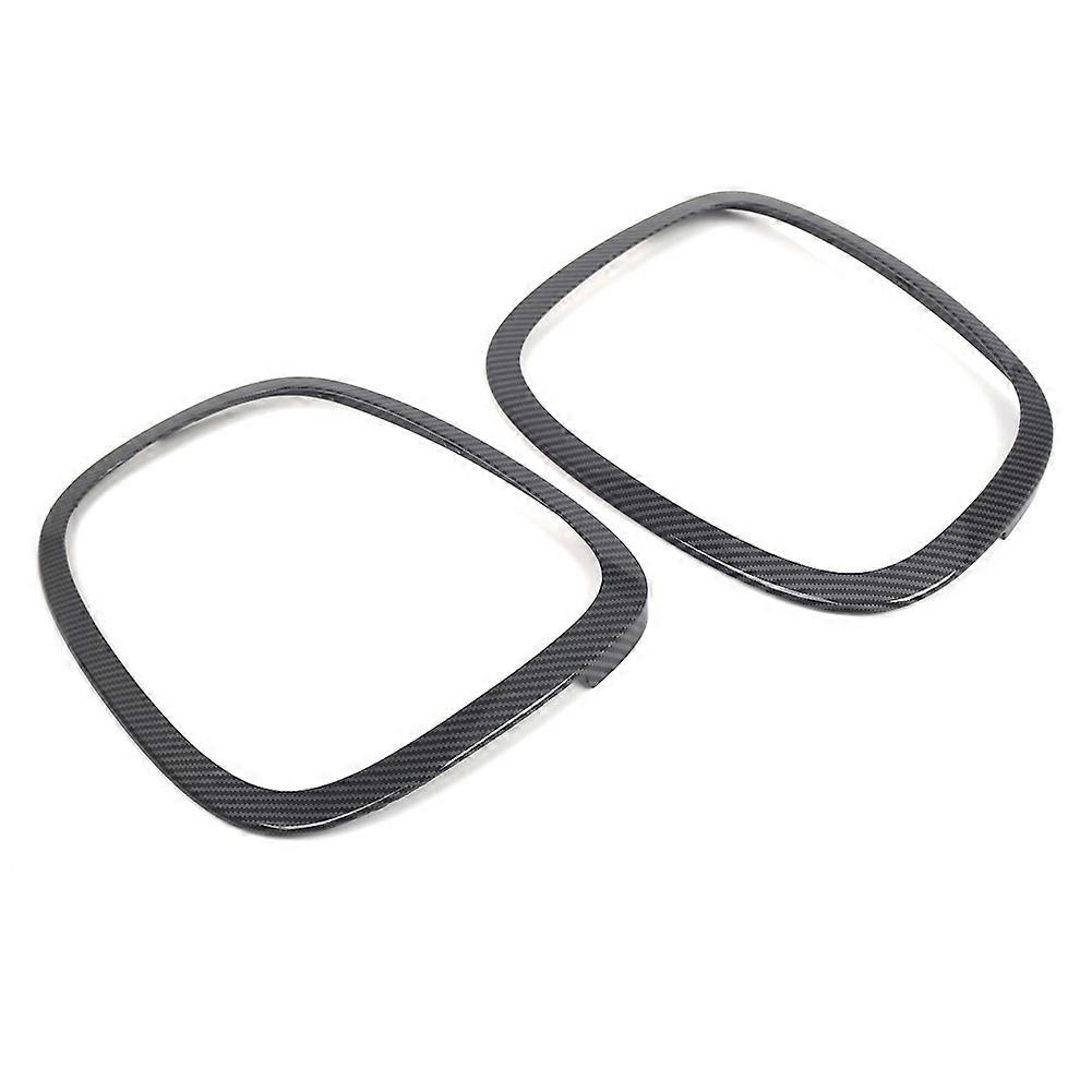Carbon Fiber ABS Taillight Trim Ring Taillight Frame for MINI F55 F56 F57 2014-2021 51712285495 5171