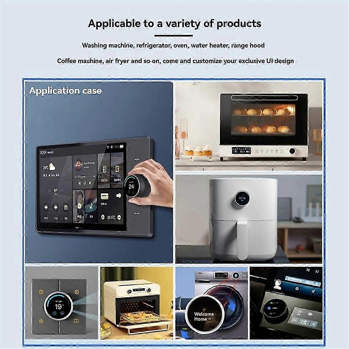 Smart Home ESP32 S3 Carte de développement WiFi Bluetooth 2,1 pouces 480x480 Bouton poussoir rond IPS LCD Module d’affichage TFT