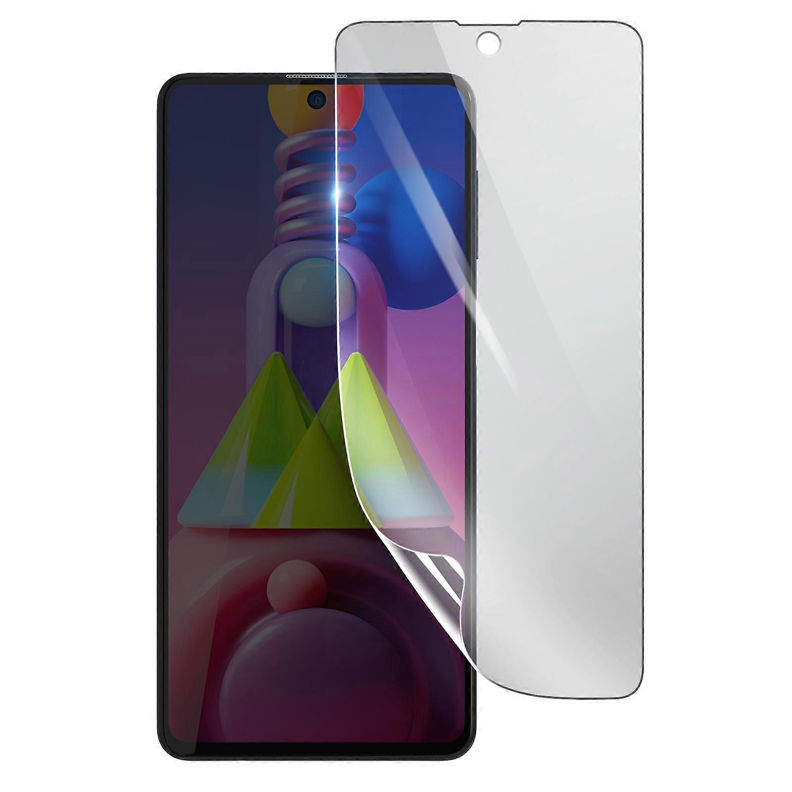 Shockproof Hydrogel Screen Protector for Galaxy M51, Transparent