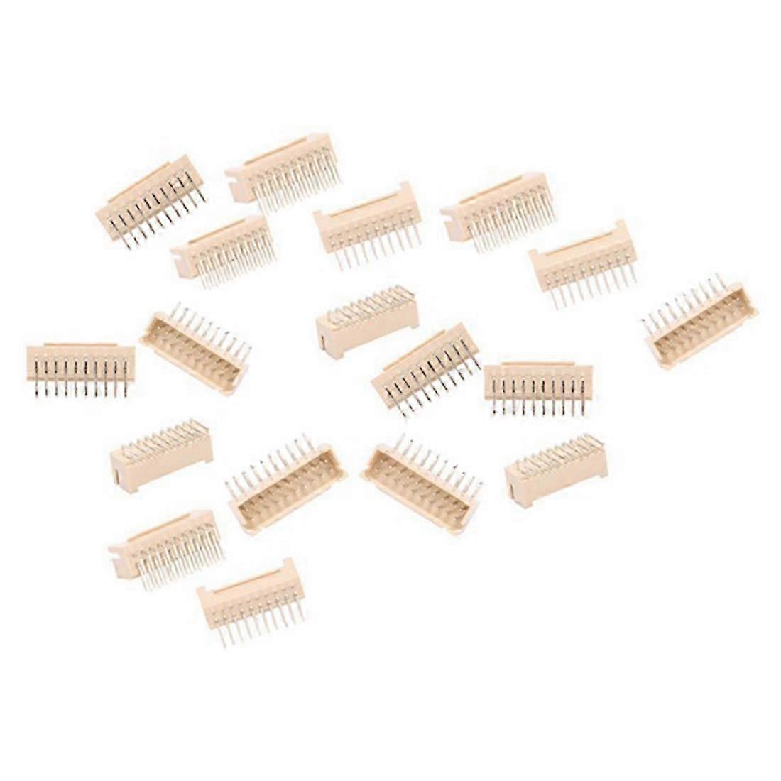 25Pcs BTC BCH Miner Connector 2X10P Socket Suitable for Asic Miner Ebit E10.3 E10.2 E9.3 E9I E9 E10