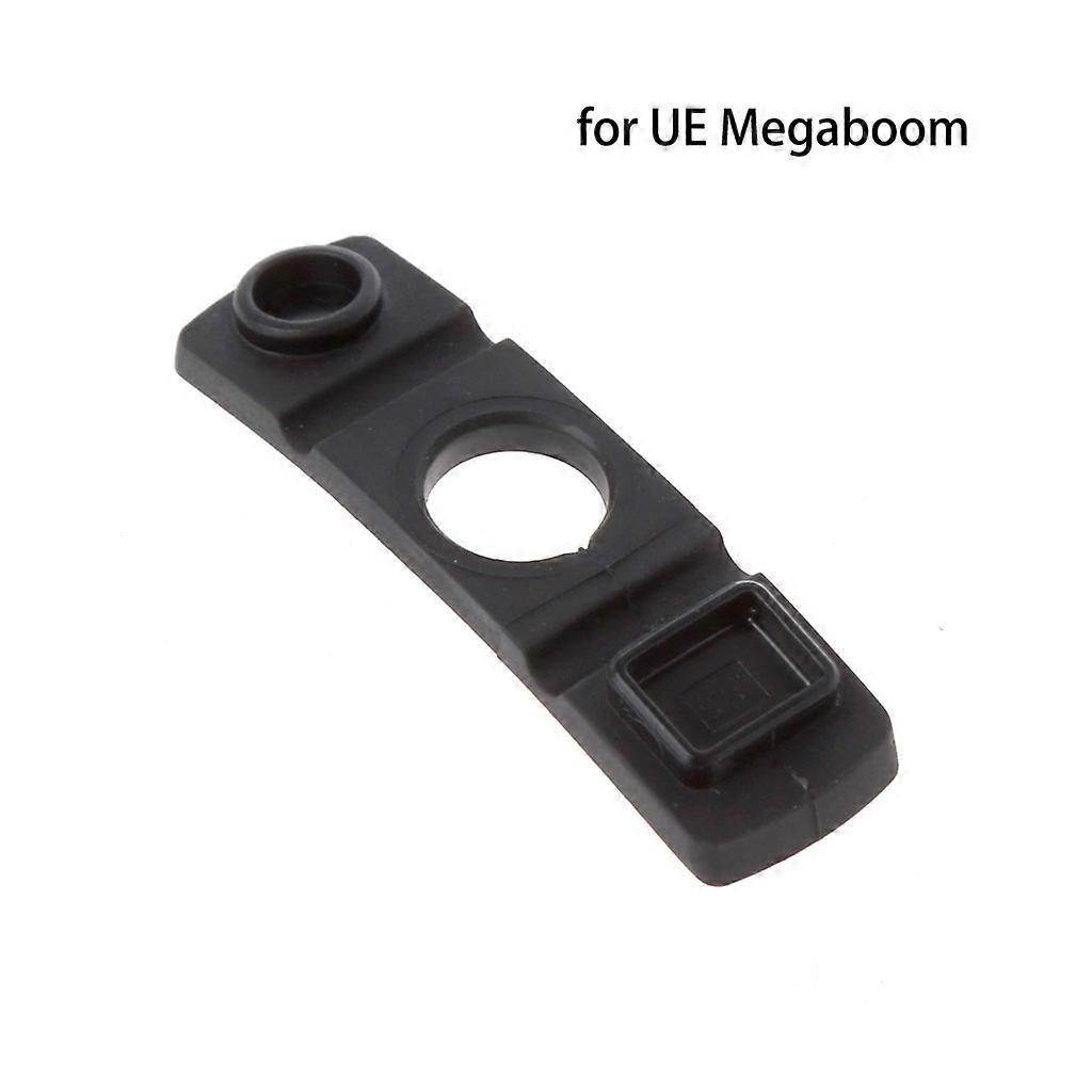 Couvercle de prise en caoutchouc de remplacement pour port de charge de haut-parleur UE Megaboom Couvercle de prise en caoutchouc étanche noir