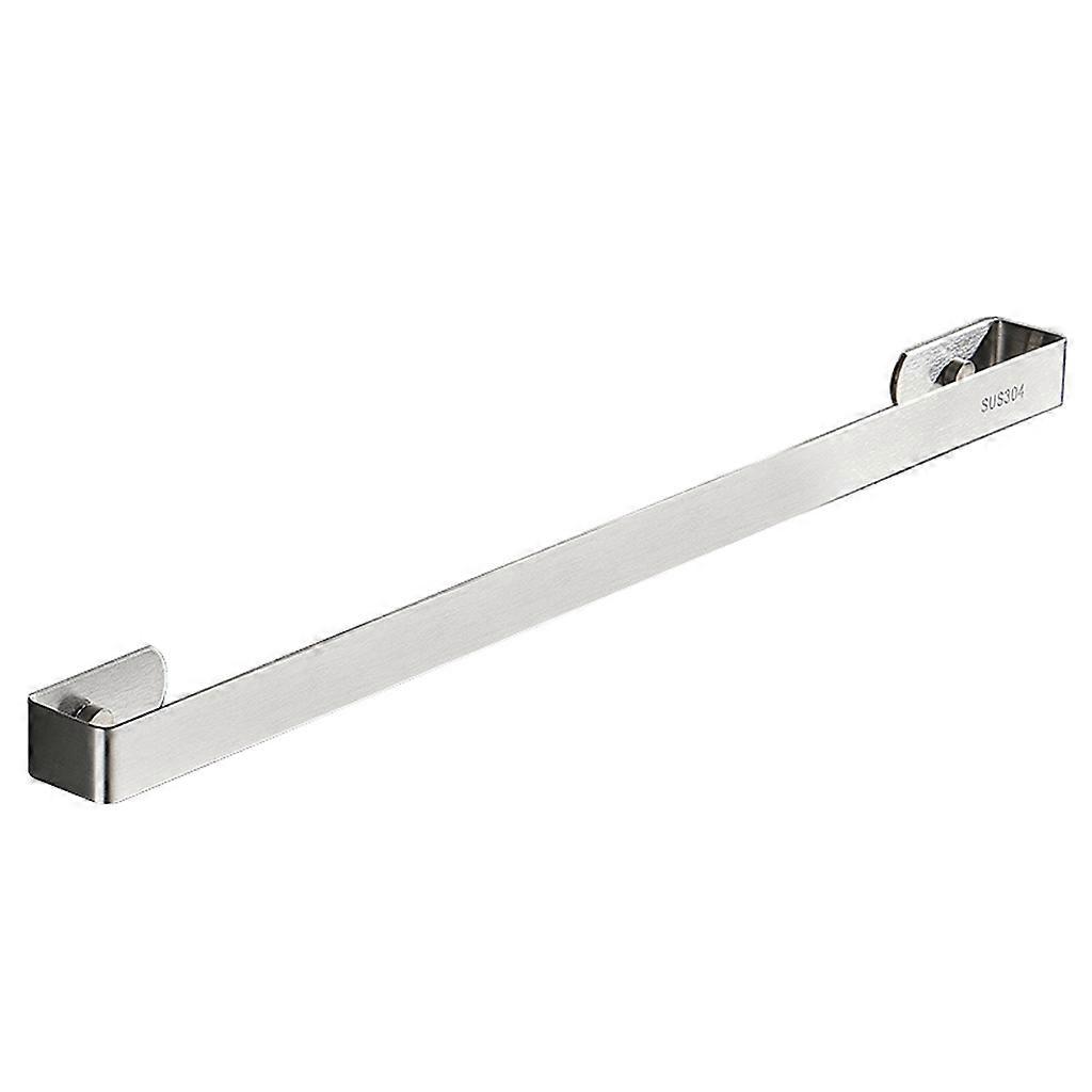 Towel Rack Bathroom Slippers Rack Towel Holder Rustproof and Waterproof Single Layer Towel Bar Scratch-resistant Silver 50