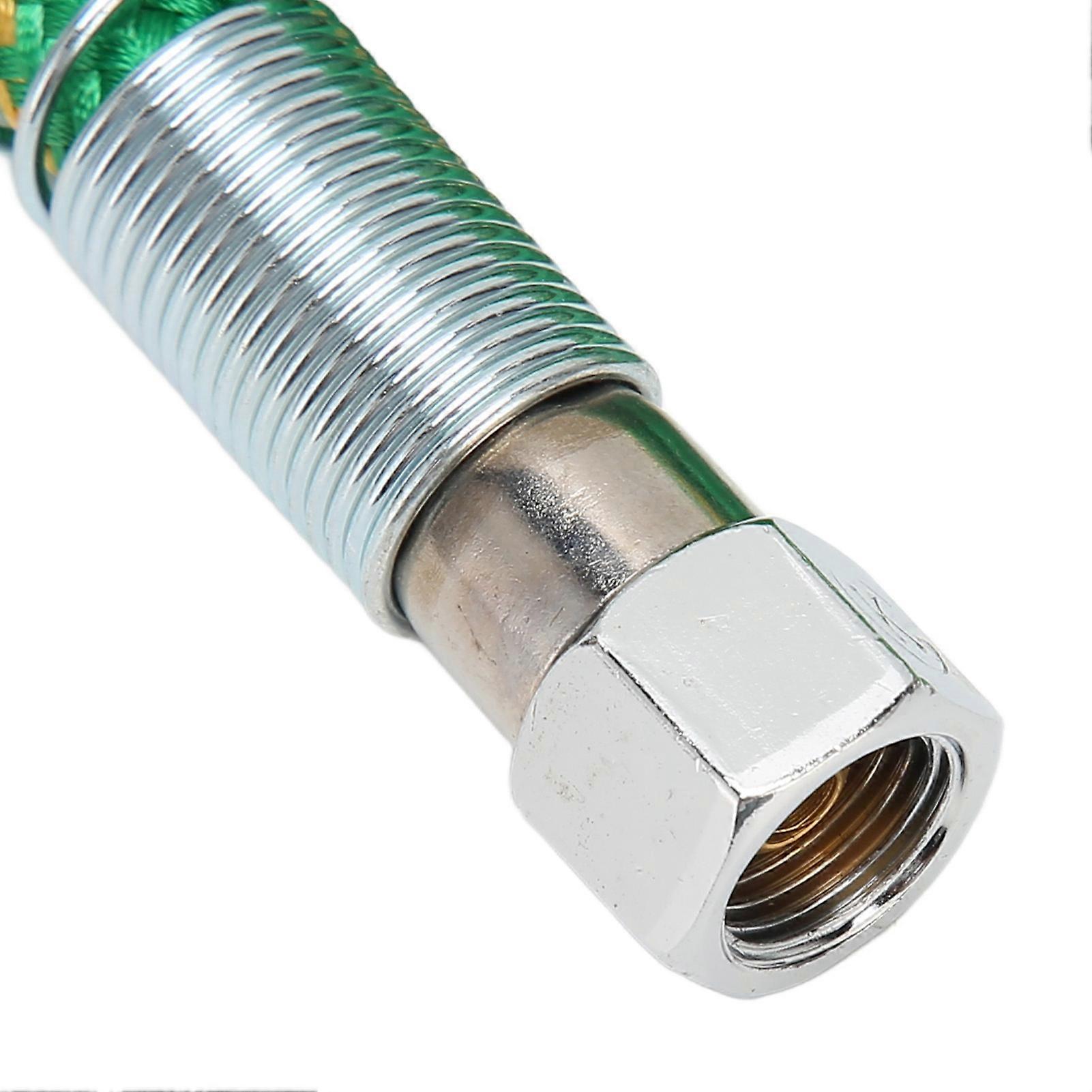 Professional Medium Pressure Steam Hose 0.7 Mpa, High Strength Silicone Rubber Flexible Steam Tube, 3 Feet, Green