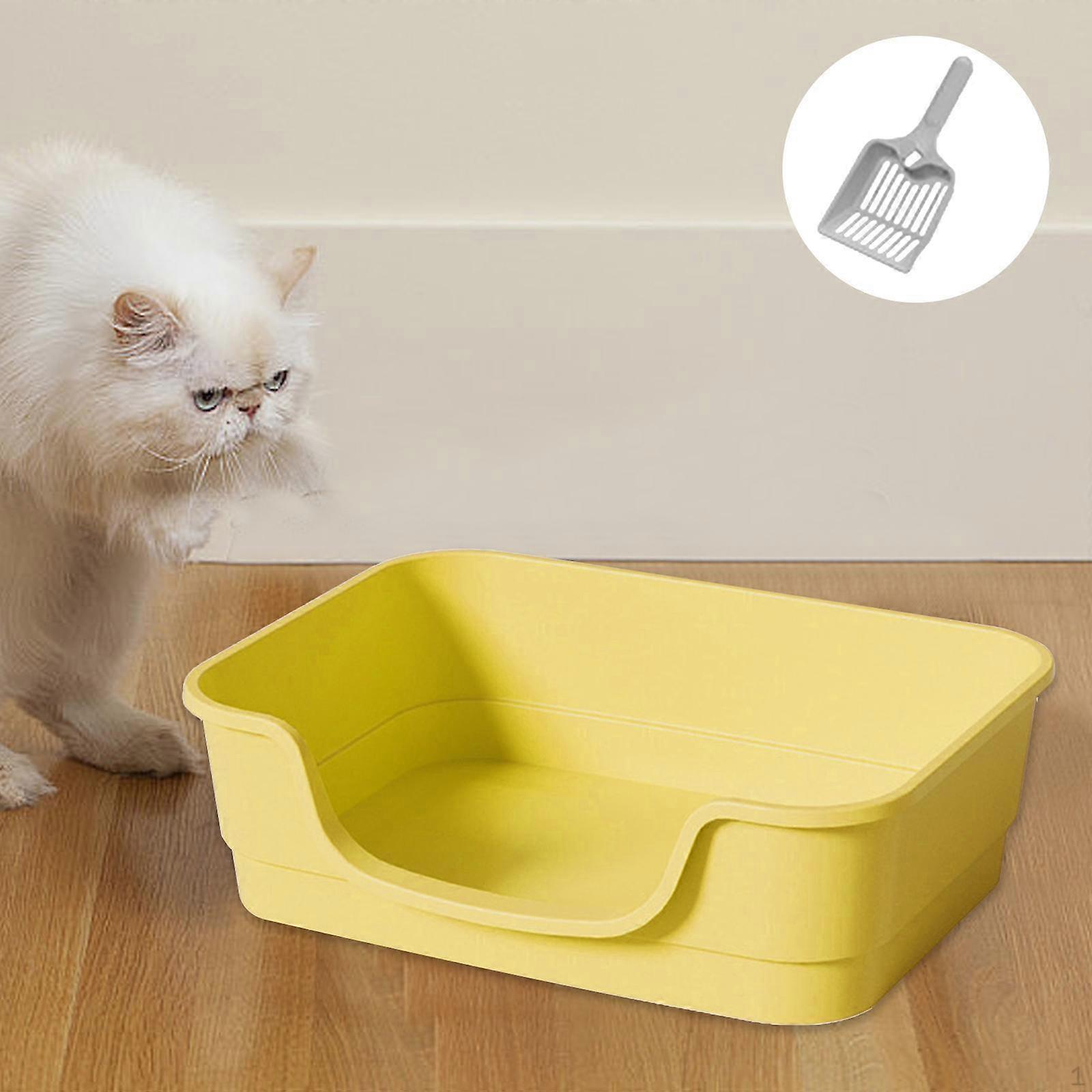 Cat Litter Basin with Sifting Feature for Various Sizes