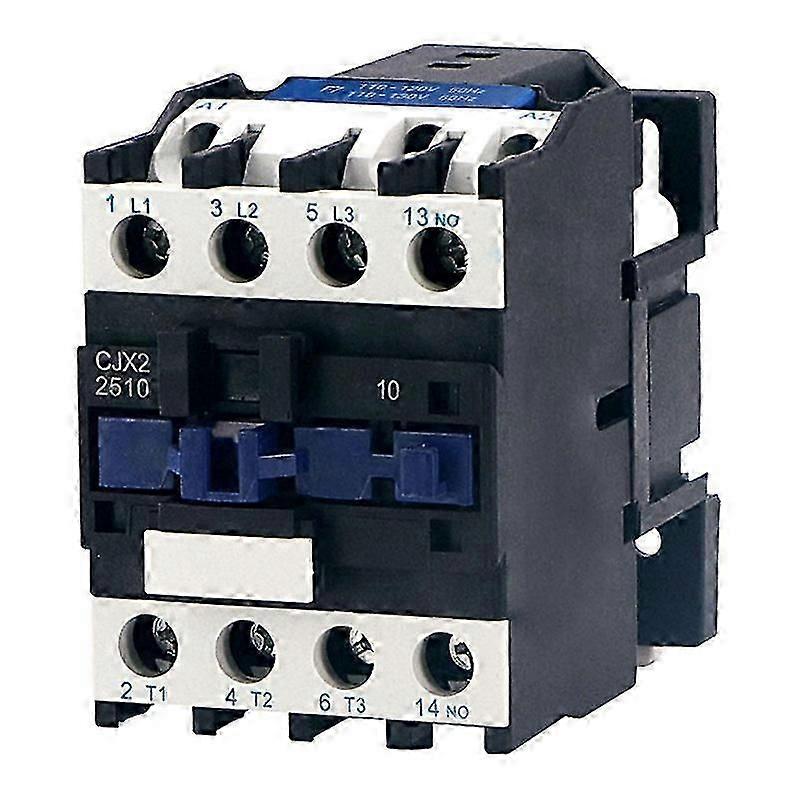 Yalo Din Cjx2 - 2510 3 - Phase 3 - Pole 24 - 380V 50/60Hz Rail Mounted Relay AC Contactor
