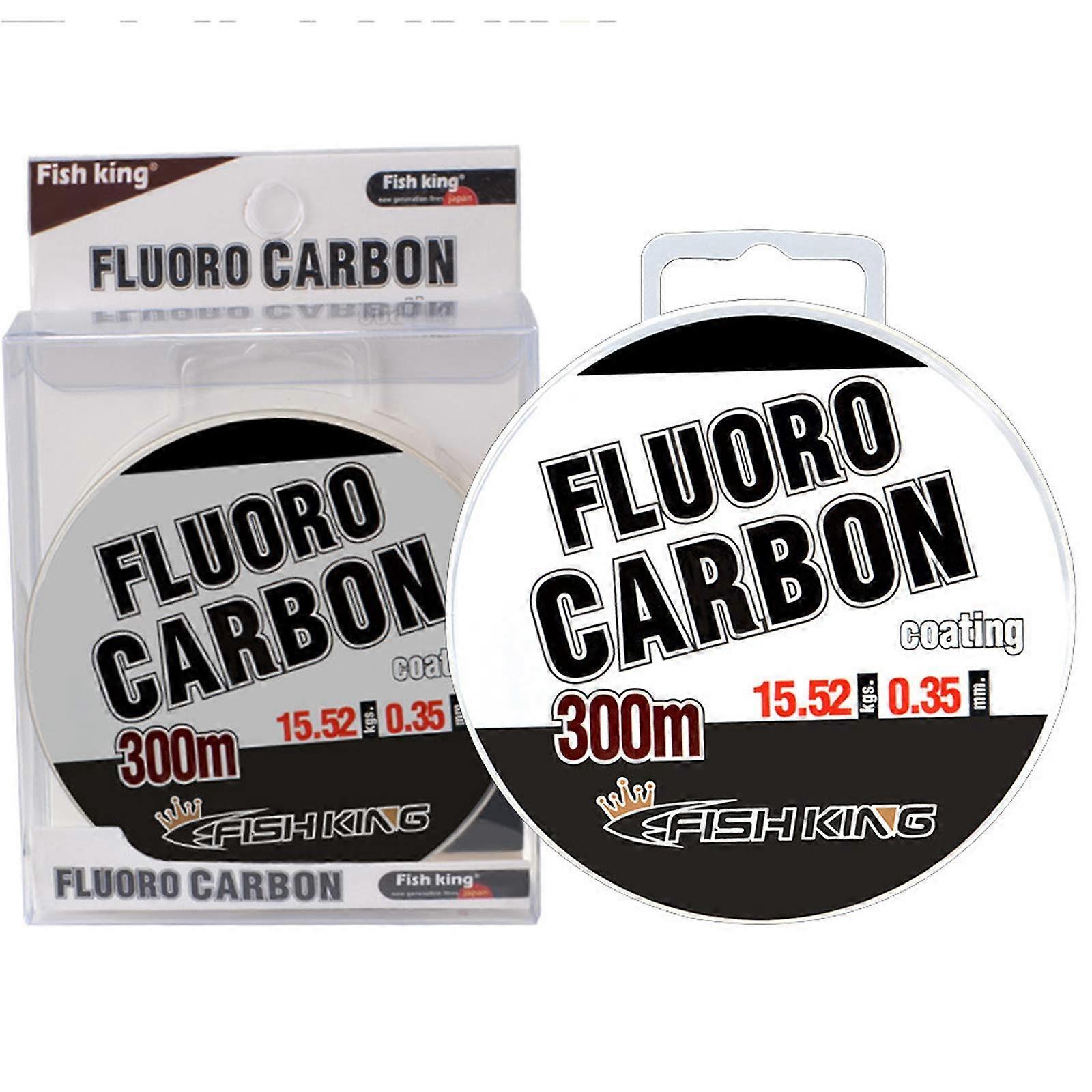 Floro Fishing Line Floro Carbon 330 Yards Invisible Fluorocarbon Line 30-45 Lb Low Memory Wear Resistant Sensitivity