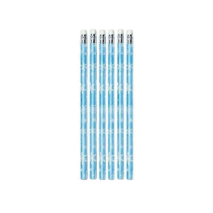 Snowflake Christmas Pencil (Pack of 4)