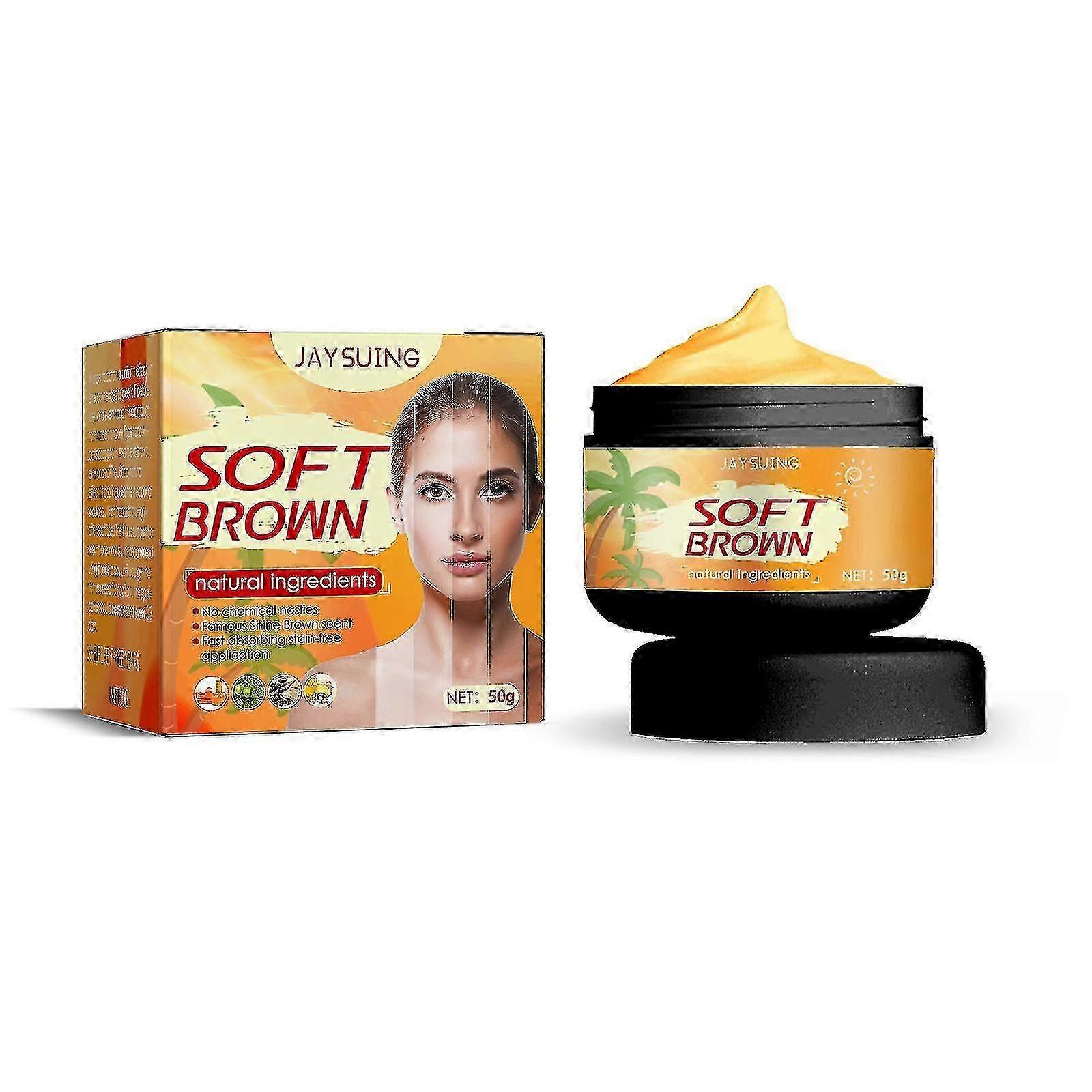 Jaysuing Solning Cream Sunless Natural Wheat Color Beach Bronzer Ravitseva hieronta Solning Cream Tw