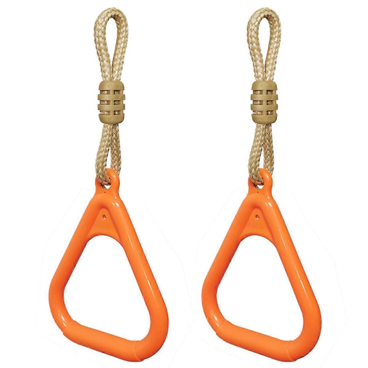 Kids Gymnastic Rings Kids Pull Up Rings for Children Home Exercise Strength Training Hanging Straps