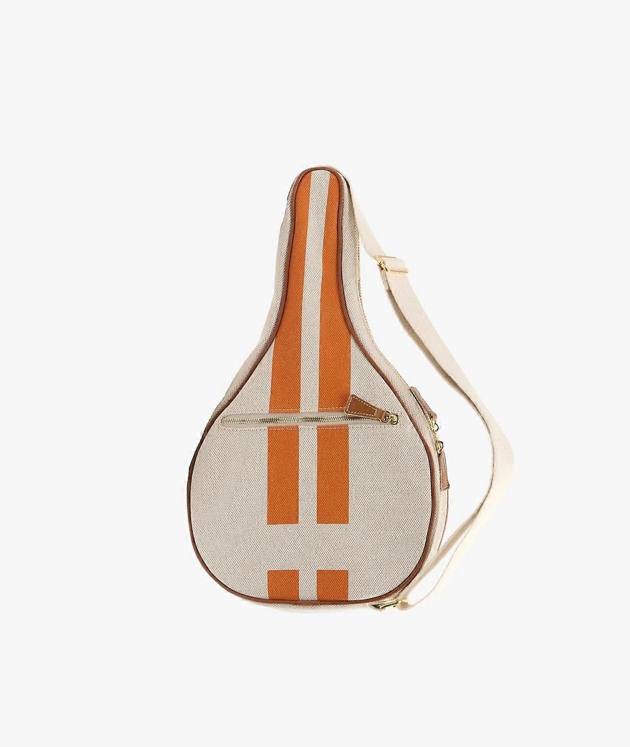My Style Bags Personalised Padel Bag - Orange Stripes