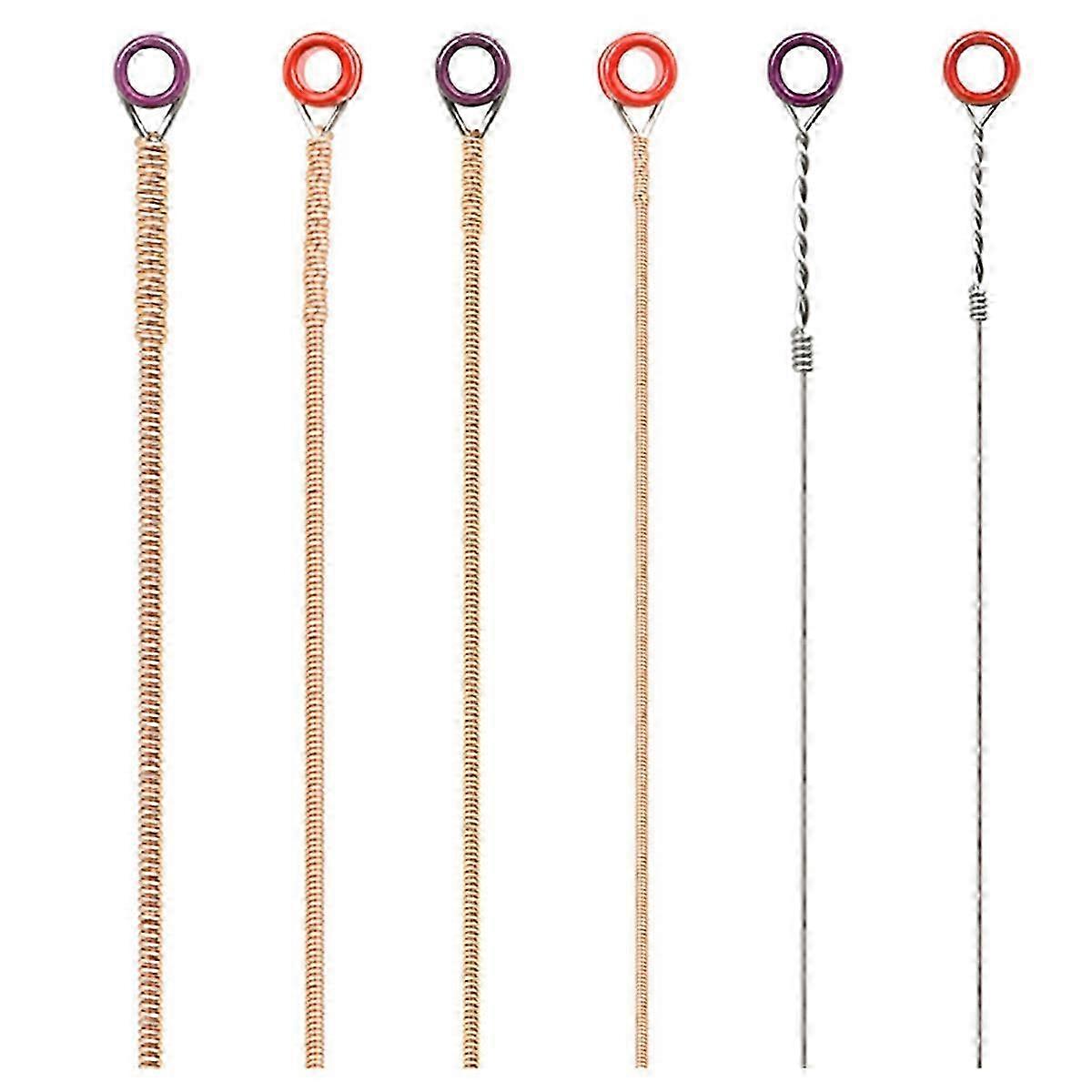 Shuffle 6Pc Folk Guitar Strings SM11 Bronze Red Copper Guitar Strings