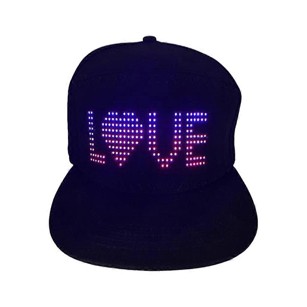 Flash Display hat Editable Breathable for Holiday