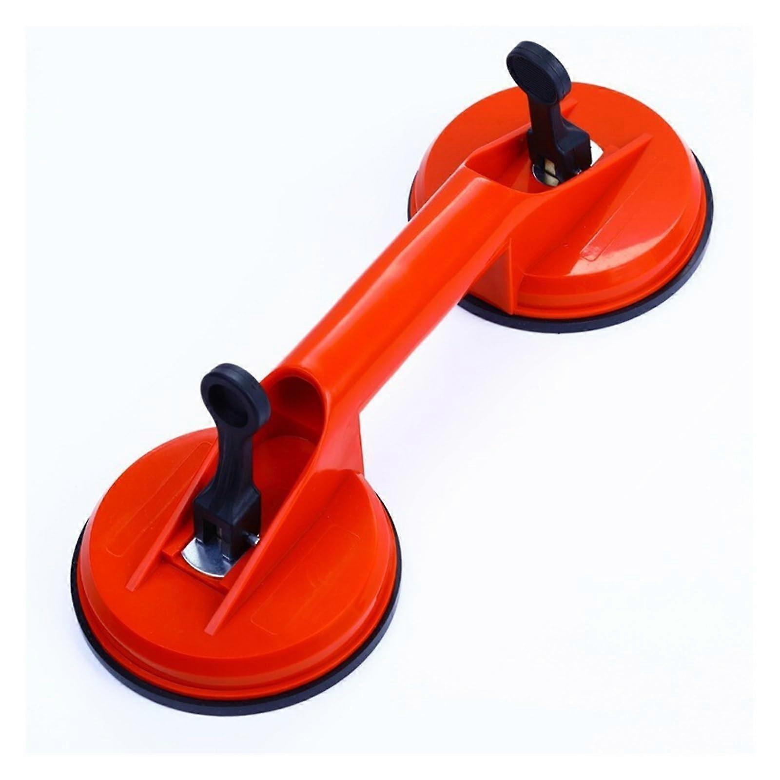 Glass Suction Cups, Handle Dual Suction Cup Handle Puller Removers for Ceramic Tile Floor Extractor
