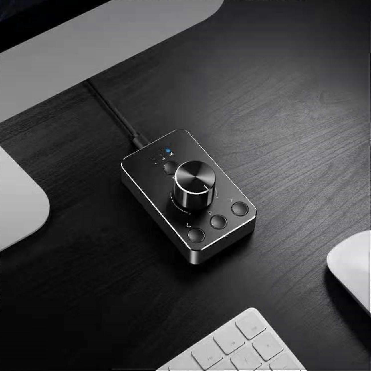 Usb Volume Control Knob Speaker Controller One-click Mute Function Adjust