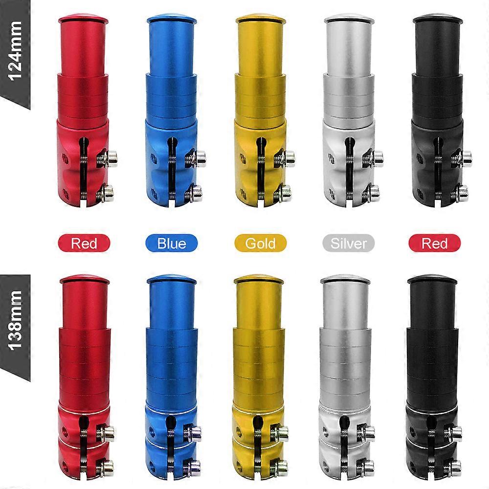 Extension de potence de fourche de vélo en alliage d'aluminium, rehausseur de guidon, extension de cou de vélo