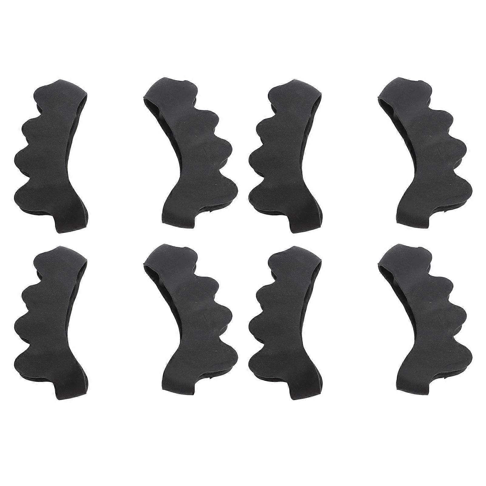 8PCS Toe Separator Silicone Ergonomic Design Easy to Clean Overlapping Toes Corrector for Women Men