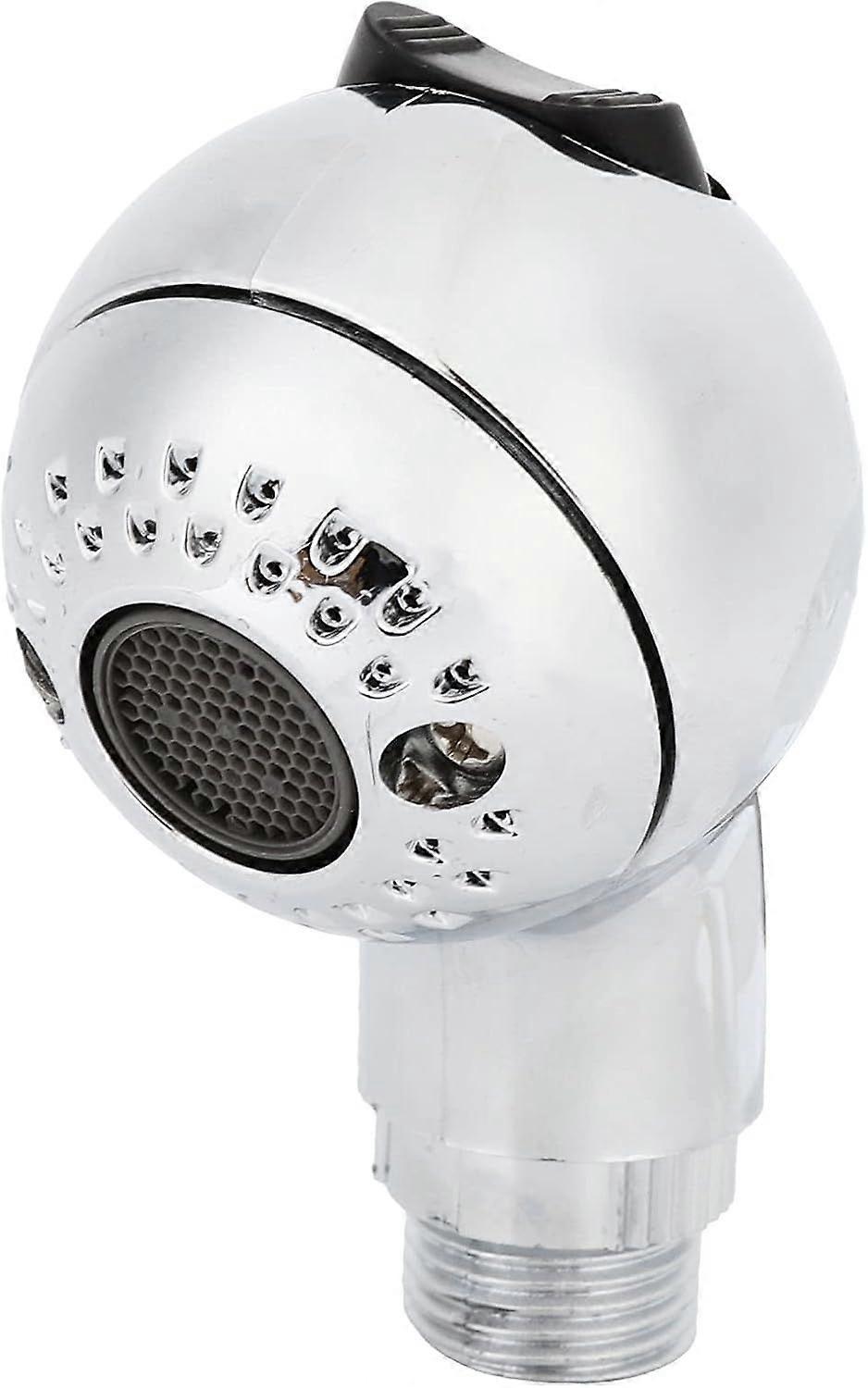 Shower Head Adapter, Side Switch for Shampoo, Hair Styling Accessories, Lightweight Heat Resistant Stainless Steel Shower Head with 2 Speed Adjustment