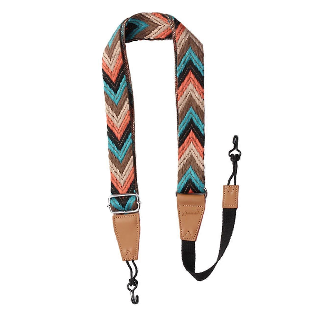 Wide Guitar Strap for Ukulele - High Density Material, Adjustable Length, Durable Buckle, Ideal for Musicians