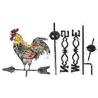 Metal Weather Vane With Rooster Ornament Wind Vane Weather Vain For Roof Weather Vanes For Roofs Rooster Weathervane