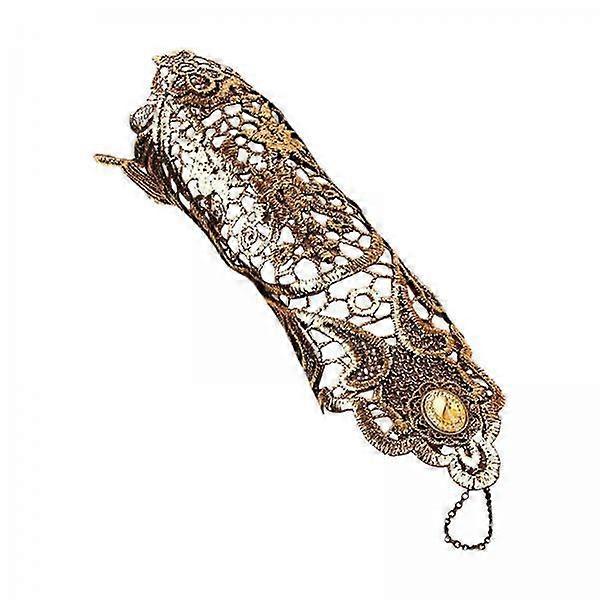 2 Guantes Steampunk Accesorios Muñequera Vintage Steampunk