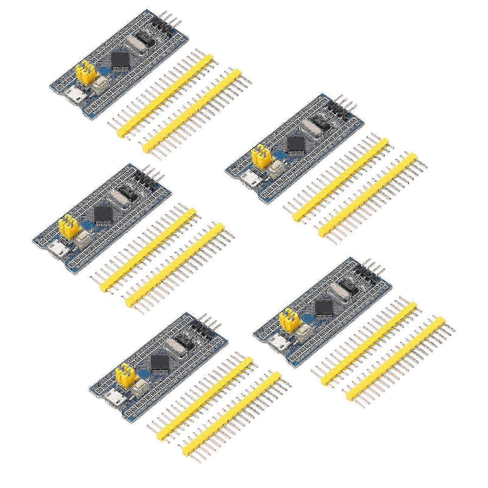 5PCS STM32F103C8T6 Minimum System Development Board Mirco USB 40 Pin Core Learning Module