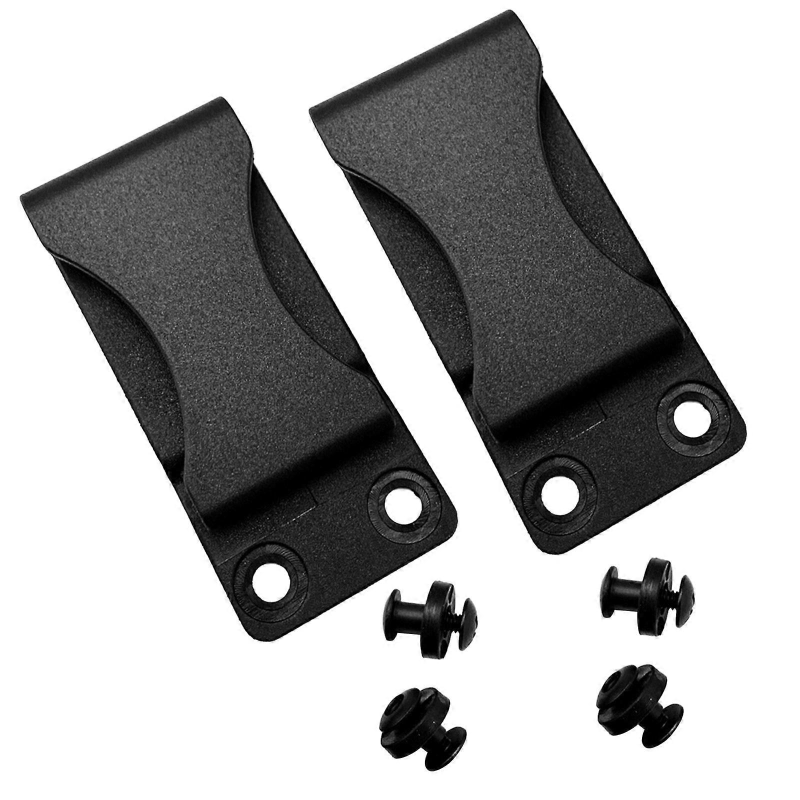 Knife Sheath Back Clip for Tool Scabbard Secure Attachment for Easy Carrying Back Mount for Scabbard Simple Waist Clip