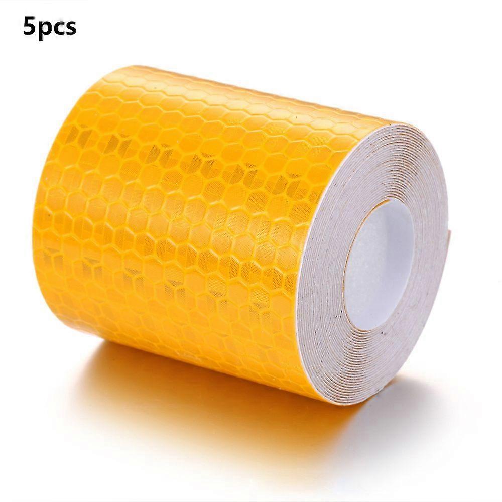 Self-adhesive reflector tape in set, 3 rolls  3 m AND 10x reflector sticker, strong hold, strong reflection (approx. 100 m wide), safety in the dark, 