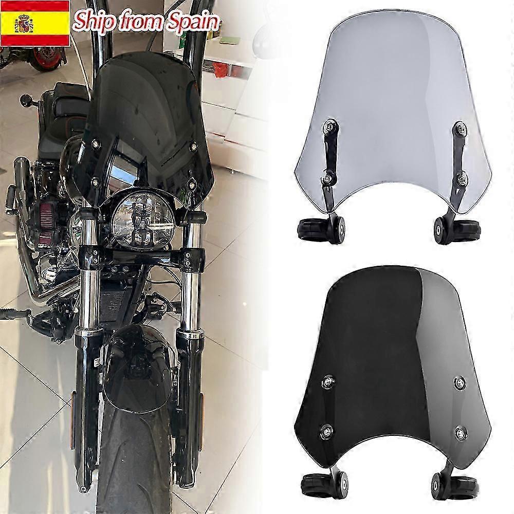 Windscreen Windshield For Harley Fxst Softail 05-11 Fxstb 00-09 Fxstc 07-10 Fxstd 01-07 Blackline 11-13 Fxdb 06-19 Fxdl 96-18