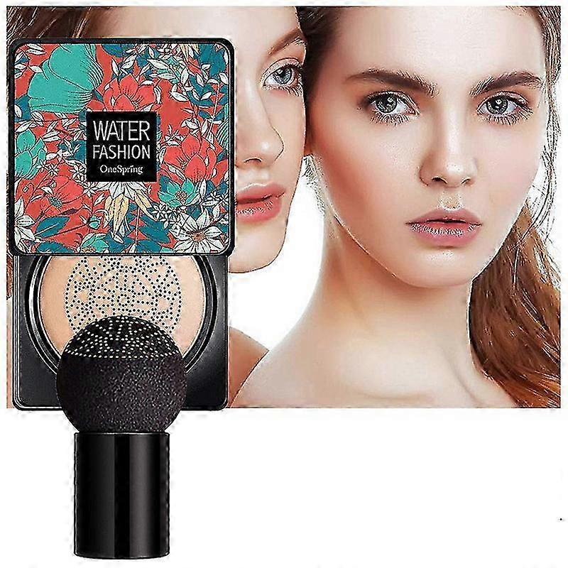 Air Cushion Foundation with Mushroom-Infused BB and CC Creams Complete with Concealer