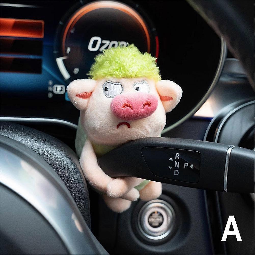 Plush Hog Clutch Decoration Car Wiper Turn Signal Switch Decorations