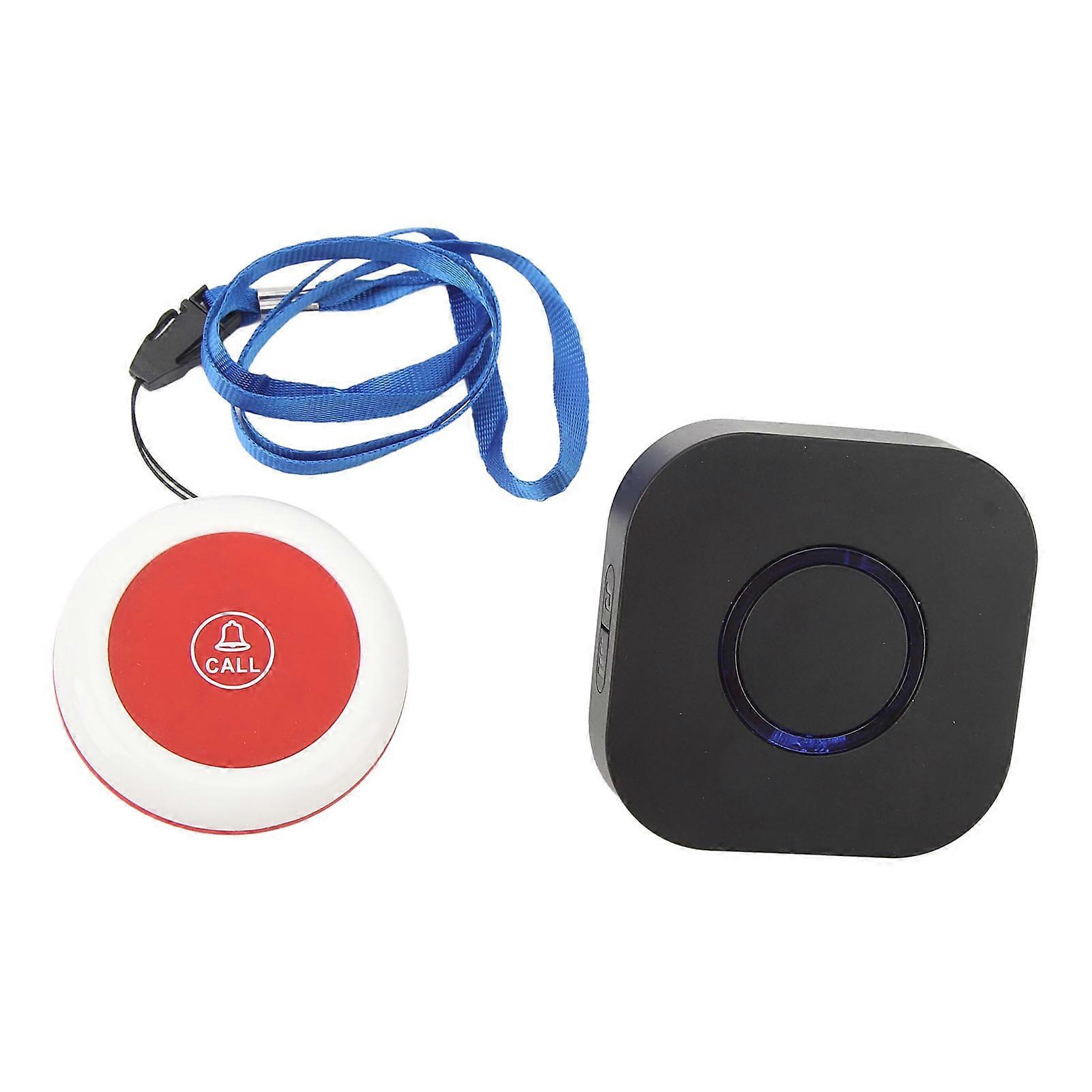 緊急コールベルから調整可能なボリューム防水ワイヤレス介護者ポケットベル 高齢者向け