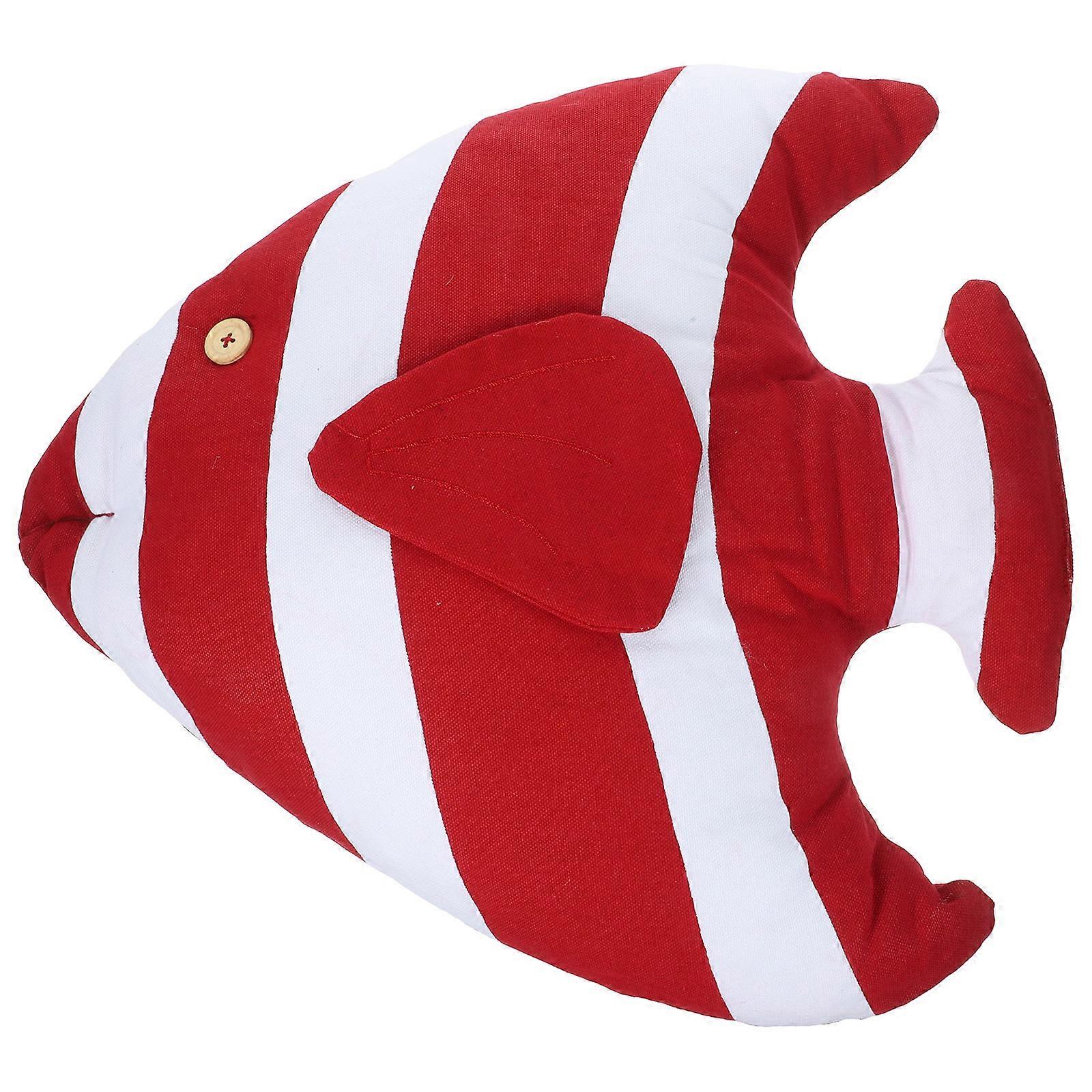 Cute Fish Patterned Pillow, Elevates Room Style, Resists Deformation