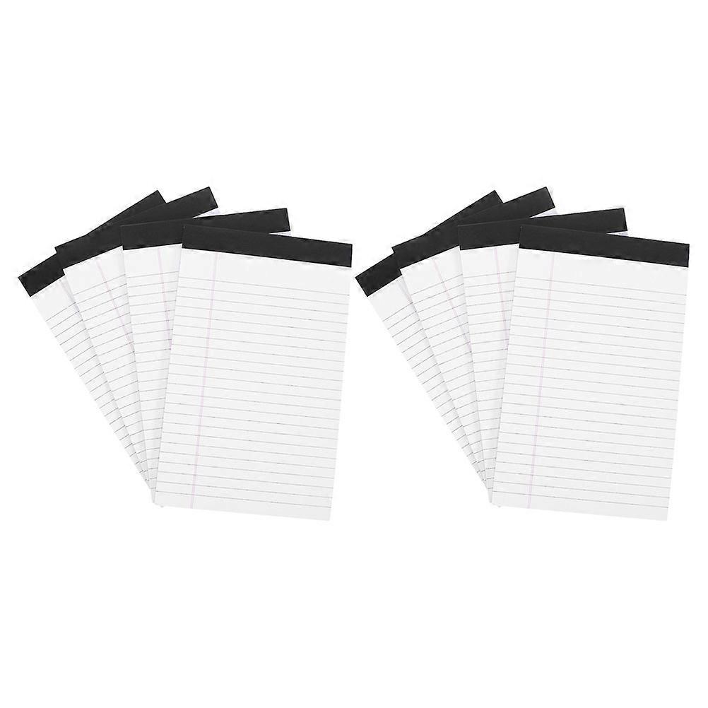 Legal Notepad, Tearable Memo Pad with Wide Ruled Lines for Portable Use, Decorative Design for Projects and Reminders